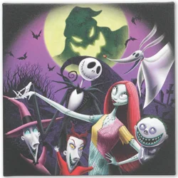 Disney Nightmare Before Christmas Canvas Wall Decor