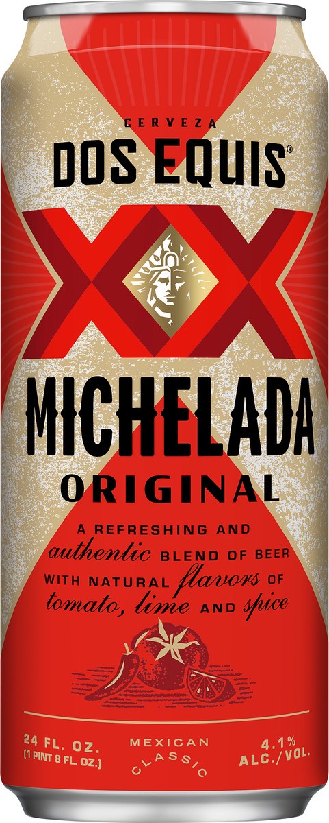 slide 2 of 2, Dos Equis Original Michelada 24 fl oz, 24 fl oz