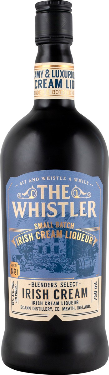 slide 1 of 3, The Whistler Irish Cream 750 ml, 750 ml