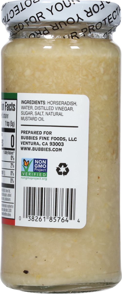 slide 5 of 9, Bubbies Extra Hot Extra Hot Horseradish 8 oz, 1 ct