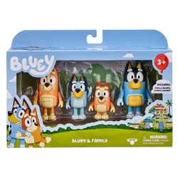Moose Toys Bluey & Family Figurines