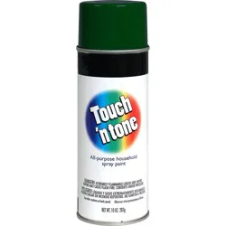 Touch 'N Tone All Purpose Hunter Green Spray Paint
