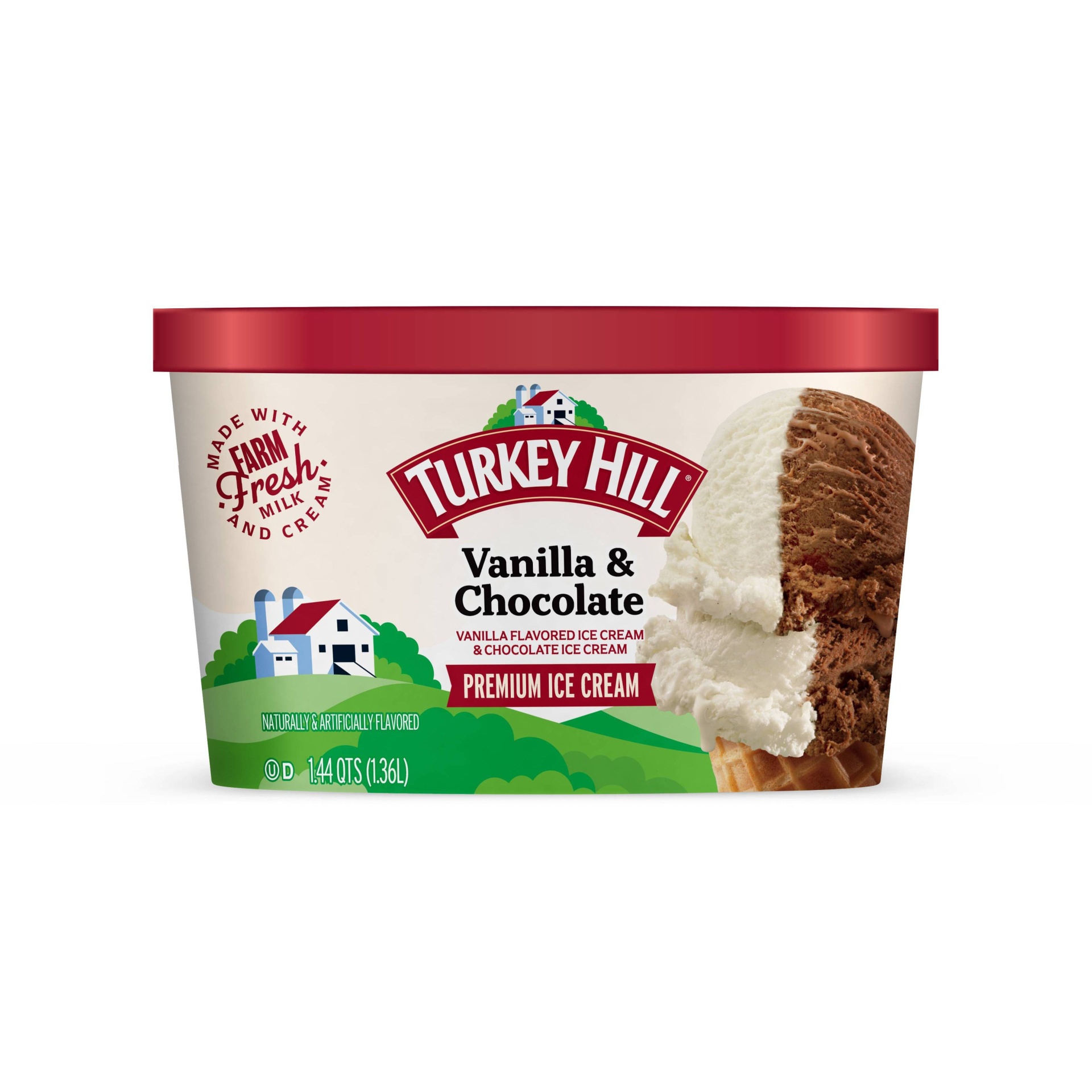 Turkey Hill Vanilla Choc Ice Cream Oz Oz Shipt