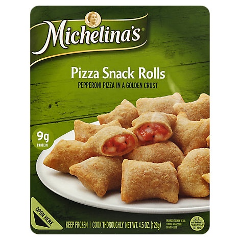 slide 1 of 1, Michelina's Michelinas Frozen Meal Pizza Snack Rolls, 4.5 oz