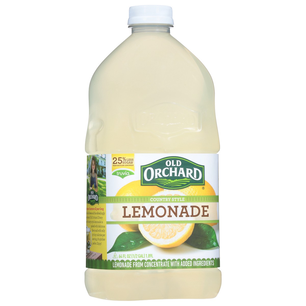 slide 2 of 12, Old Orchard Lemonade Juice Drink 10%, 64 fl oz