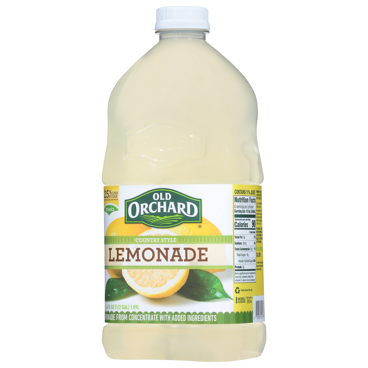 slide 5 of 12, Old Orchard Lemonade Juice Drink 10%, 64 fl oz