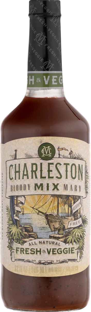 slide 7 of 10, Charleston Mix Fresh & Veggie All Natural Bloody Mary Mix - 32 oz, 32 oz