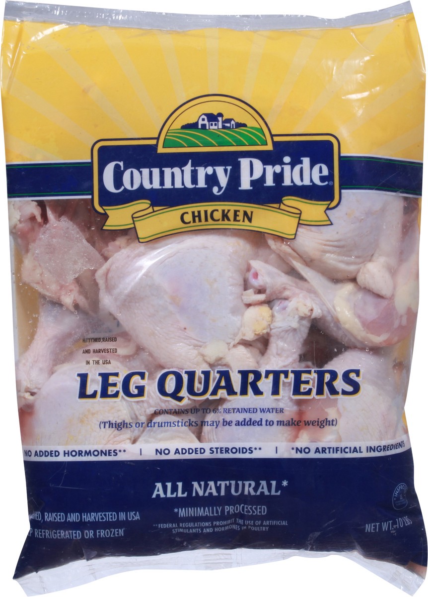 slide 2 of 12, Country Pride Leg Quarters Chicken 1 ea, 1 ct