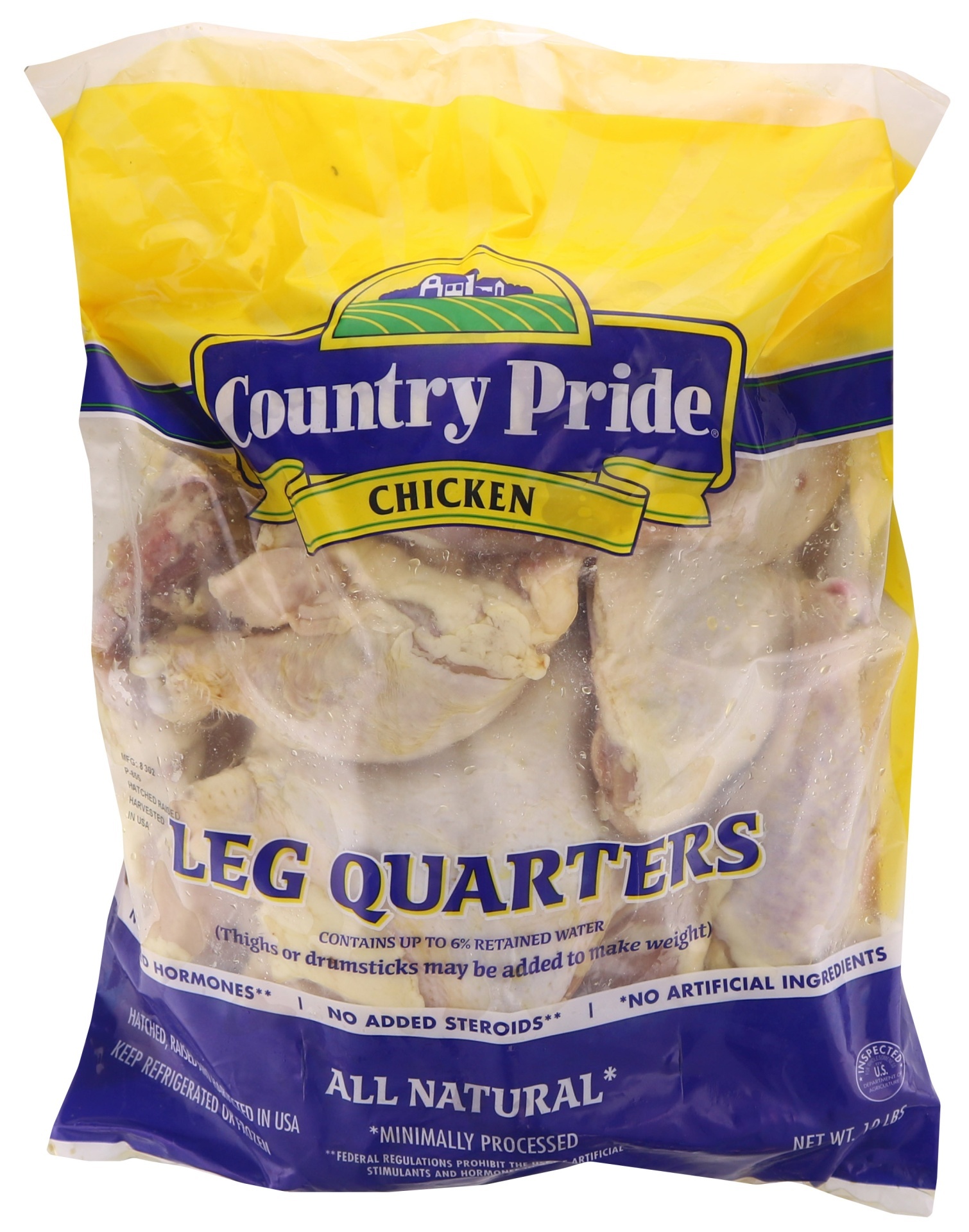 TenderBird Chicken Leg Quarters 10 lb | Shipt