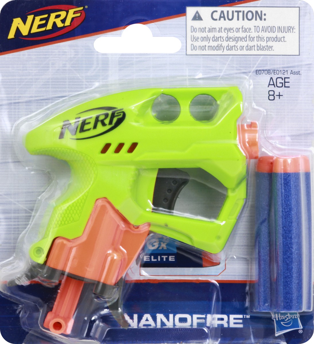 slide 1 of 9, Nerf Nanofire Toy 1 ea, 1 ct