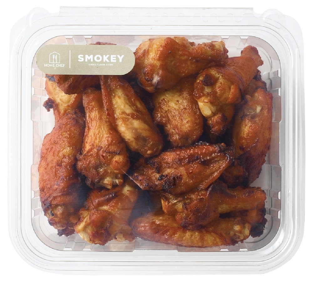 slide 1 of 1, Home Chef Smokey Wings, 20 ct