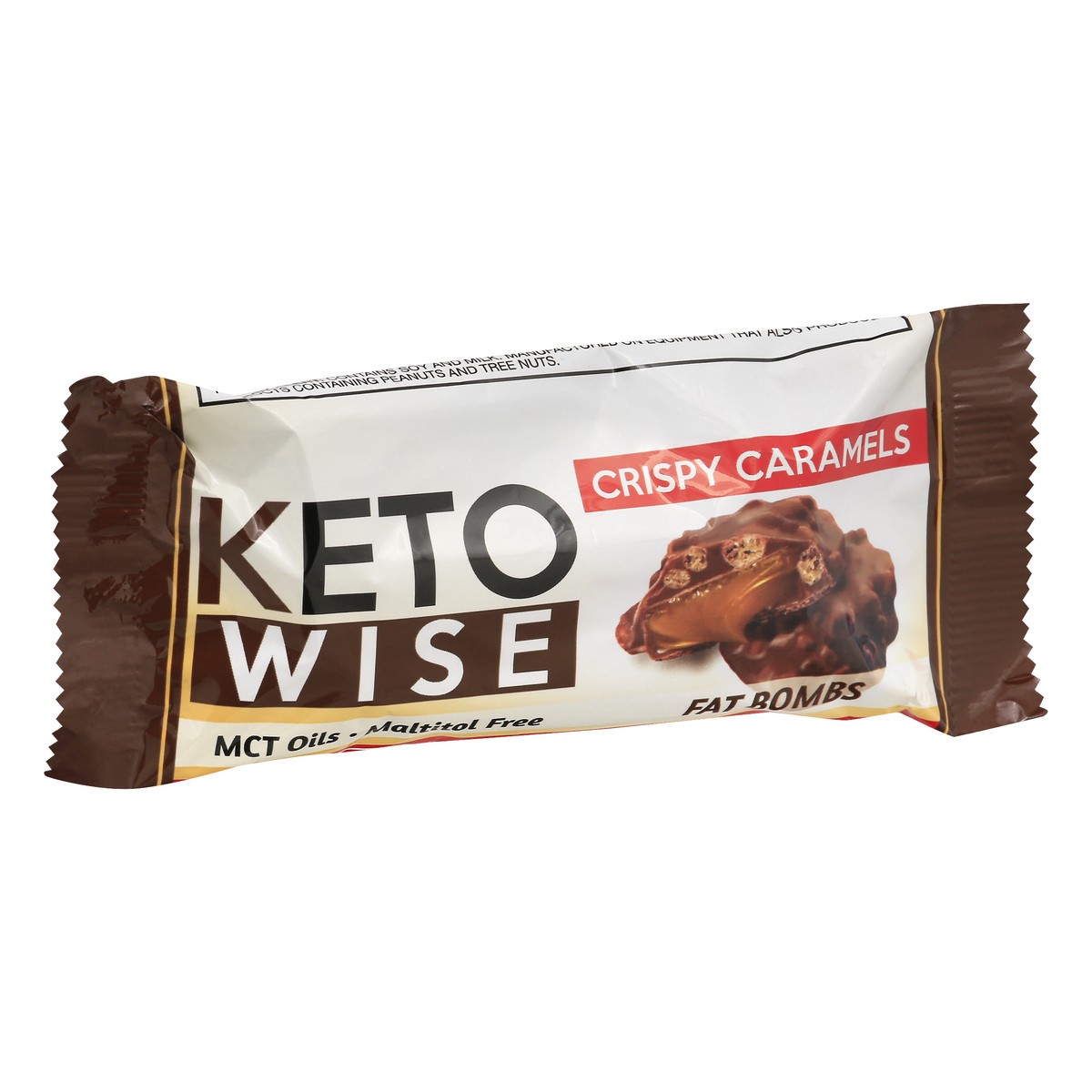 slide 6 of 9, Keto Wise Crispy Caramels Fat Bombs 1.13 oz, 1.13 oz