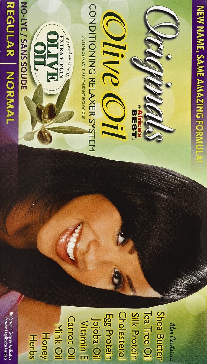 slide 2 of 4, Africa's Best A/B Organics Relaxer Kit Reg, 1 ct