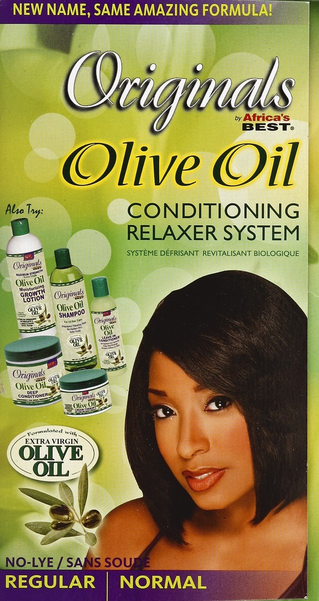 slide 1 of 4, Africa's Best A/B Organics Relaxer Kit Reg, 1 ct