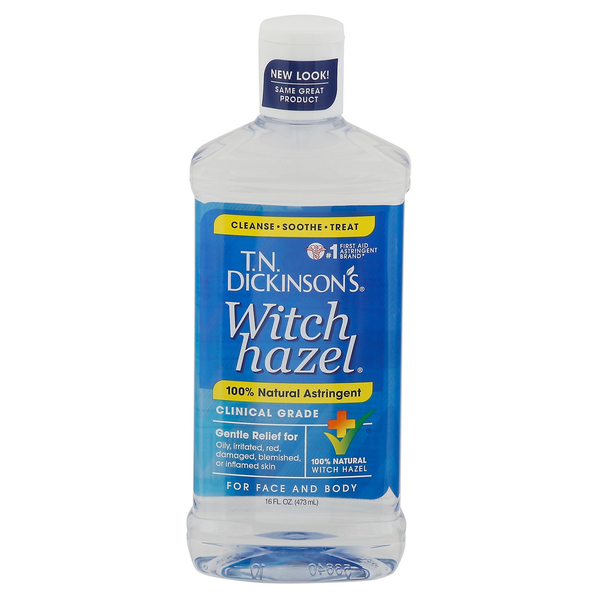 slide 1 of 9, T.N. Dickinson's Witch Hazel 100% Natural Astringent 16 fl oz, 16 fl oz