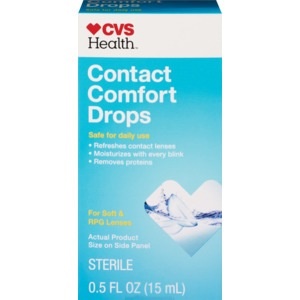 slide 1 of 1, CVS Health Contact Comfort Drops, 0.5 oz