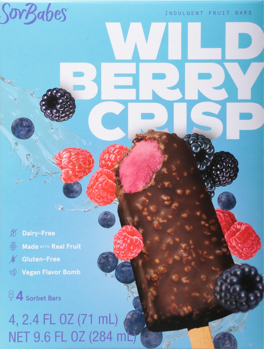 slide 5 of 9, Sorbabes Wildberry Crisp Bar 4Pk, 8 fl oz