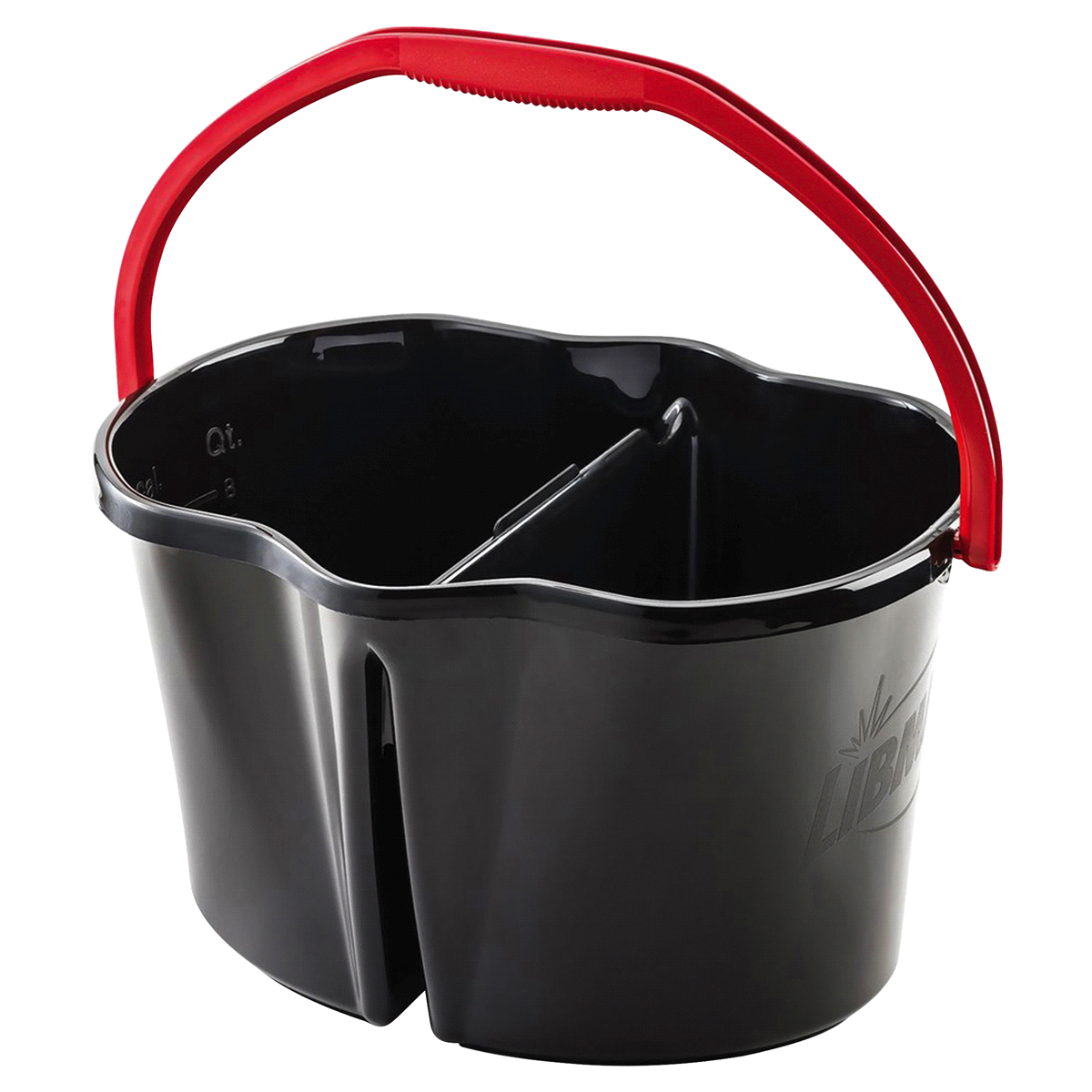 slide 2 of 2, Libman High PowerDual-Sided Bucket, 4 gal