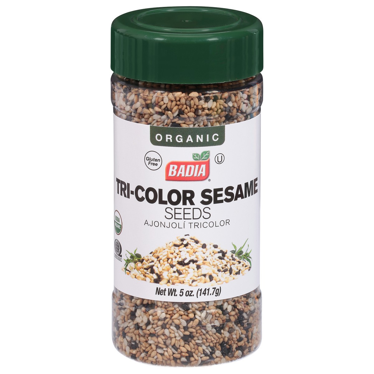 slide 1 of 9, Badia Ajonjoli Tricolor Organic (Tri-Color Sesame Seeds) Jar, 1 ct