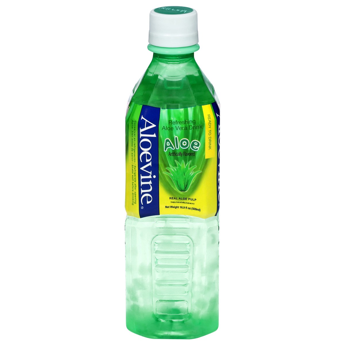 slide 1 of 9, Aloevine Refreshing Aloe Vera Drink - 16.9 fl oz, 16.9 fl oz