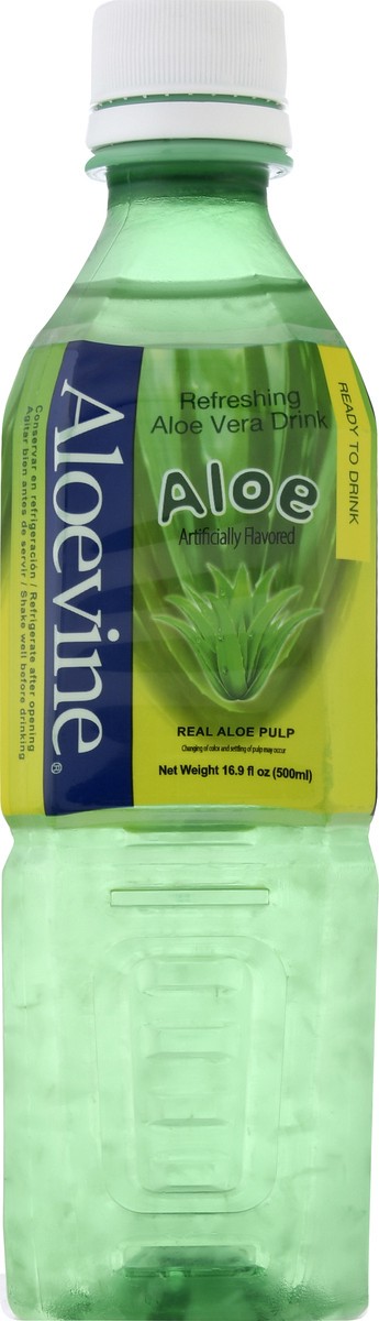 slide 9 of 9, Aloevine Refreshing Aloe Vera Drink - 16.9 fl oz, 16.9 fl oz