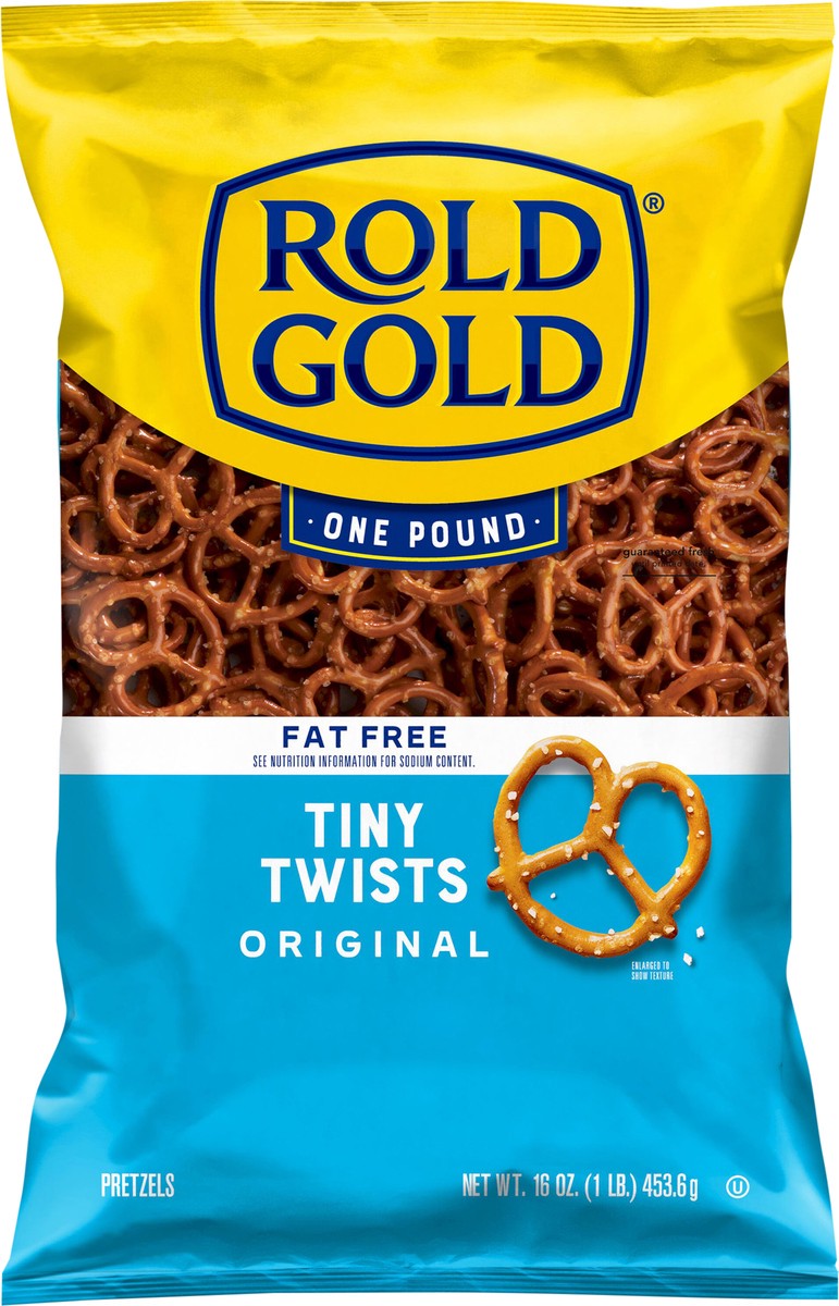 slide 2 of 8, Rold Gold Tiny Twists Pretzels Original 16 Oz, 16 oz