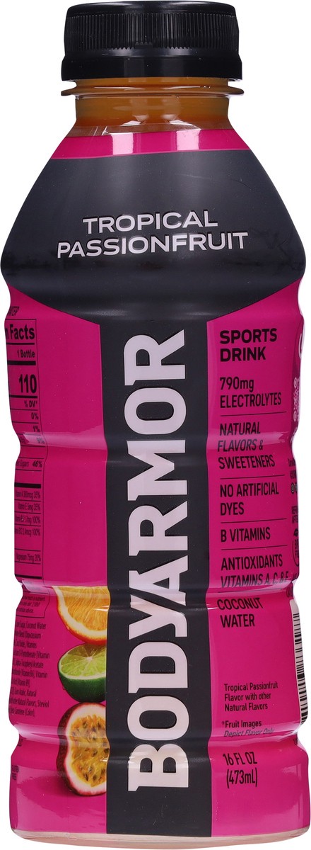 slide 7 of 15, Bodyarmor Tropical Passionfruit Sports Drink Bottle, 16 fl oz, 16 inoz in