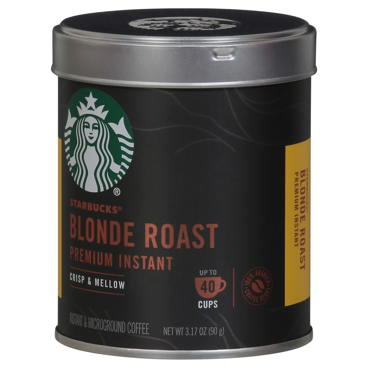 slide 2 of 10, Starbucks Blonde Roast Premium Instant & Microground Coffee 3.17 oz, 3.17 oz