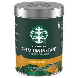 Starbucks Blonde Roast Premium Instant & Microground Coffee 3.17 oz