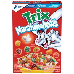 Trix Fruity Breakfast Cereal With Marshmallows, Made With Whole Grain, 9.9 oz