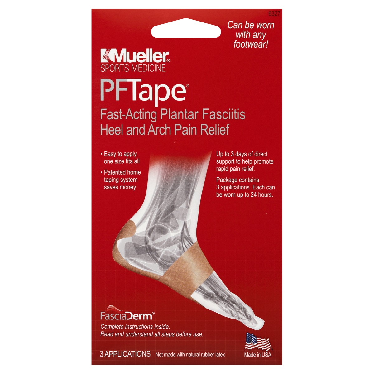 slide 4 of 8, Mueller Heal and Arch Pain Relief 3 ea, 3 ct