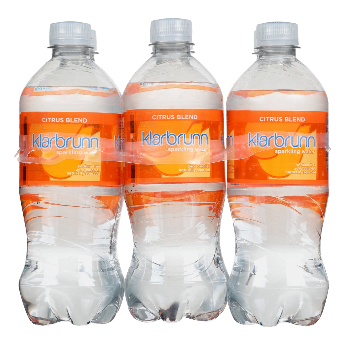 Klarbrunn Citrus Sparkling Water Bottles 6 ct; 20 fl oz Shipt