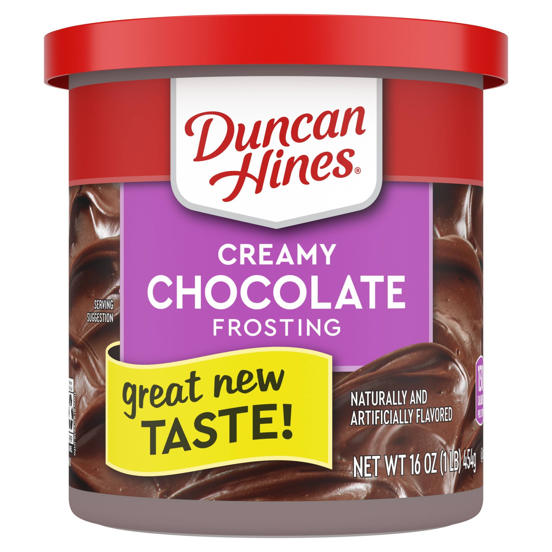 slide 1 of 4, Duncan Hines Creamy Classic Homestyle Chocolate Frosting, 16 oz