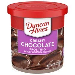 Duncan Hines Creamy Chocolate Flavored Frosting, 16 oz.