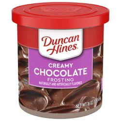 Duncan Hines Creamy Chocolate Flavored Frosting, 16 oz.
