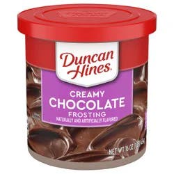 Duncan Hines Creamy Chocolate Flavored Frosting, 16 oz.