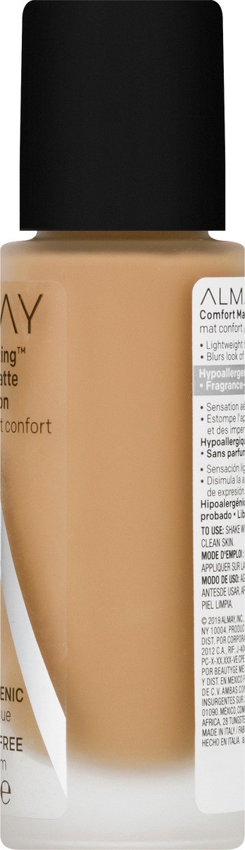 slide 8 of 9, Almay Skin Perfecting Foundation Comfort Matte Neutral Honey - 1 Fl. Oz., 1 fl oz