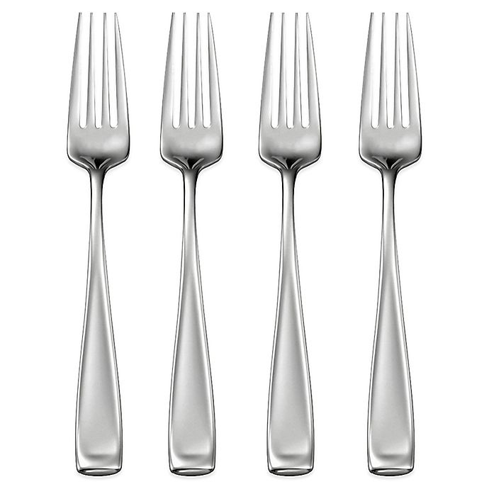 slide 1 of 1, Oneida Moda Dinner Forks, 4 ct