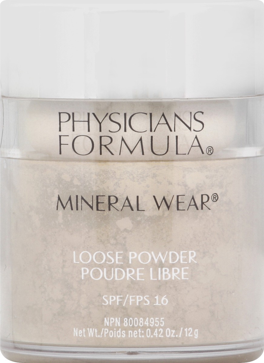 slide 4 of 11, Physicians Formula Mineral Wear SPF 16 Translucent Light PF10948 Loose Powder 0.42 oz, 1 ct