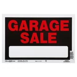 Hillman Garage Sale Sign, 8" x 12"