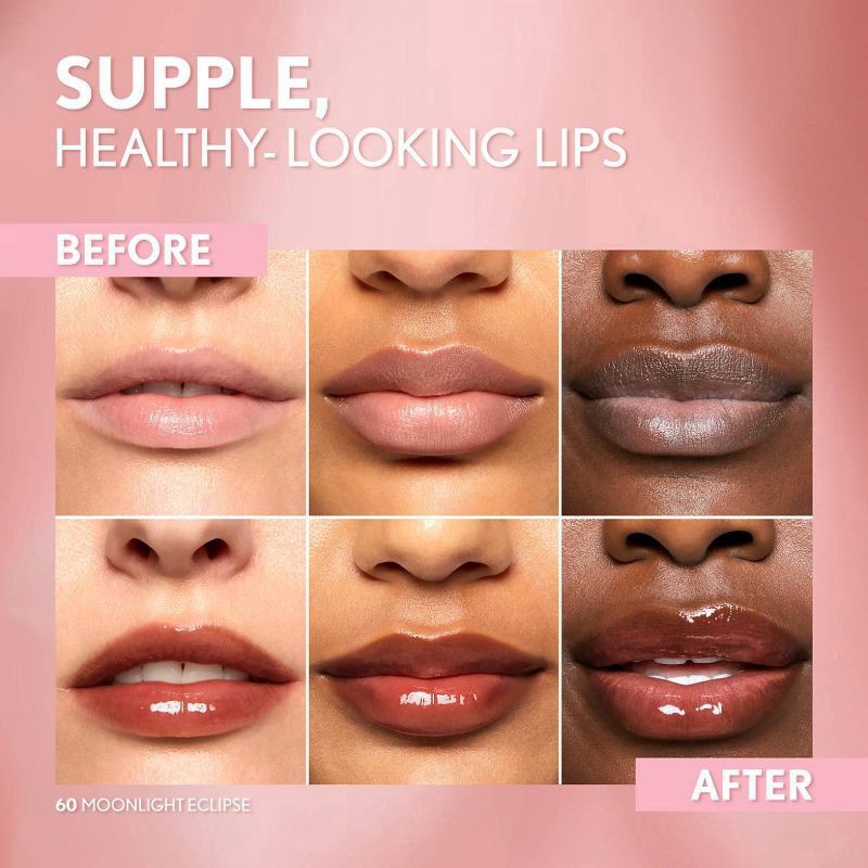 slide 10 of 11, COVERGIRL Clean Fresh Yummy Gloss Daylight Collection - 60 Moonlight Eclipse - 0.33 fl oz, 0.33 fl oz