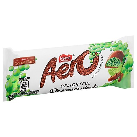 slide 1 of 1, Aero Milk Chocolate Bar Feel The Bubbles Mint - 1.3 Oz, 1.3 oz