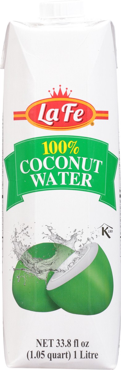 slide 2 of 11, La Fe 100% Coconut Water - 33 oz, 33 oz