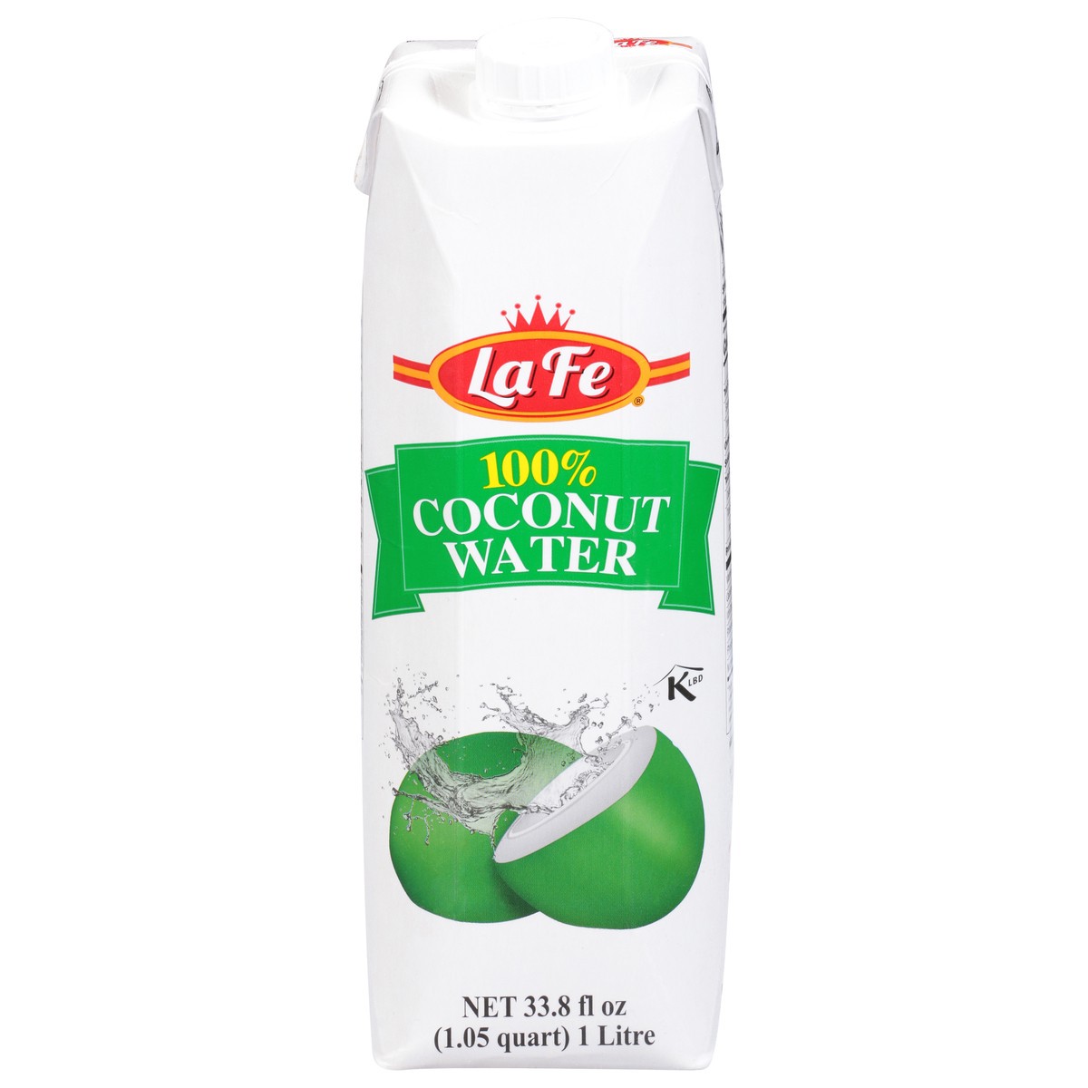 slide 1 of 11, La Fe 100% Coconut Water - 33 oz, 33 oz