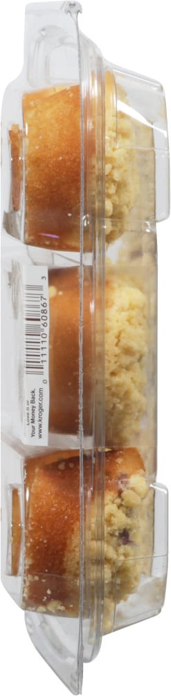 slide 3 of 6, Bakery Fresh Goodness Blueberry Cream Cheese Coffee Cake 10 oz, 10 oz