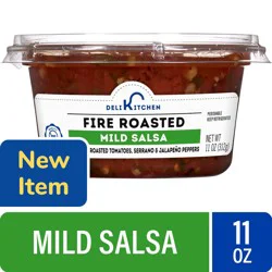 Deli Kitchen Fire Roasted Mild Salsa, 11 oz