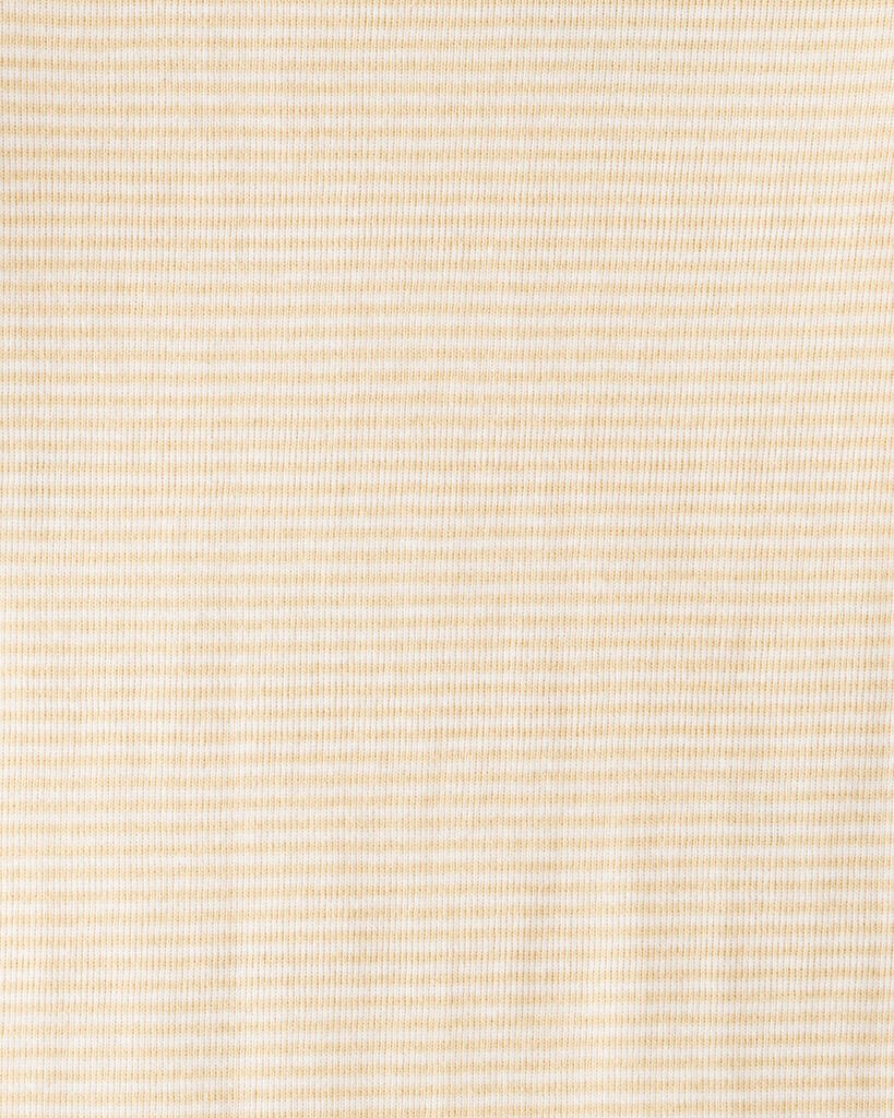 slide 2 of 5, Carter's Carters Baby 4-Pack Safari Print Cotton Long-Sleeve Multipack Bodysuits - Ivory/Yellow Multi NB, 1 ct