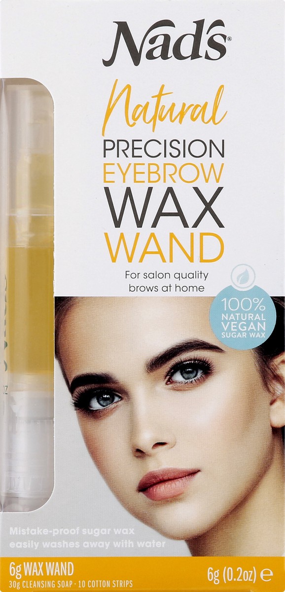 slide 9 of 12, Nad's Natural Precision Eyebrow Wax Wand 6 g, 0.2 oz