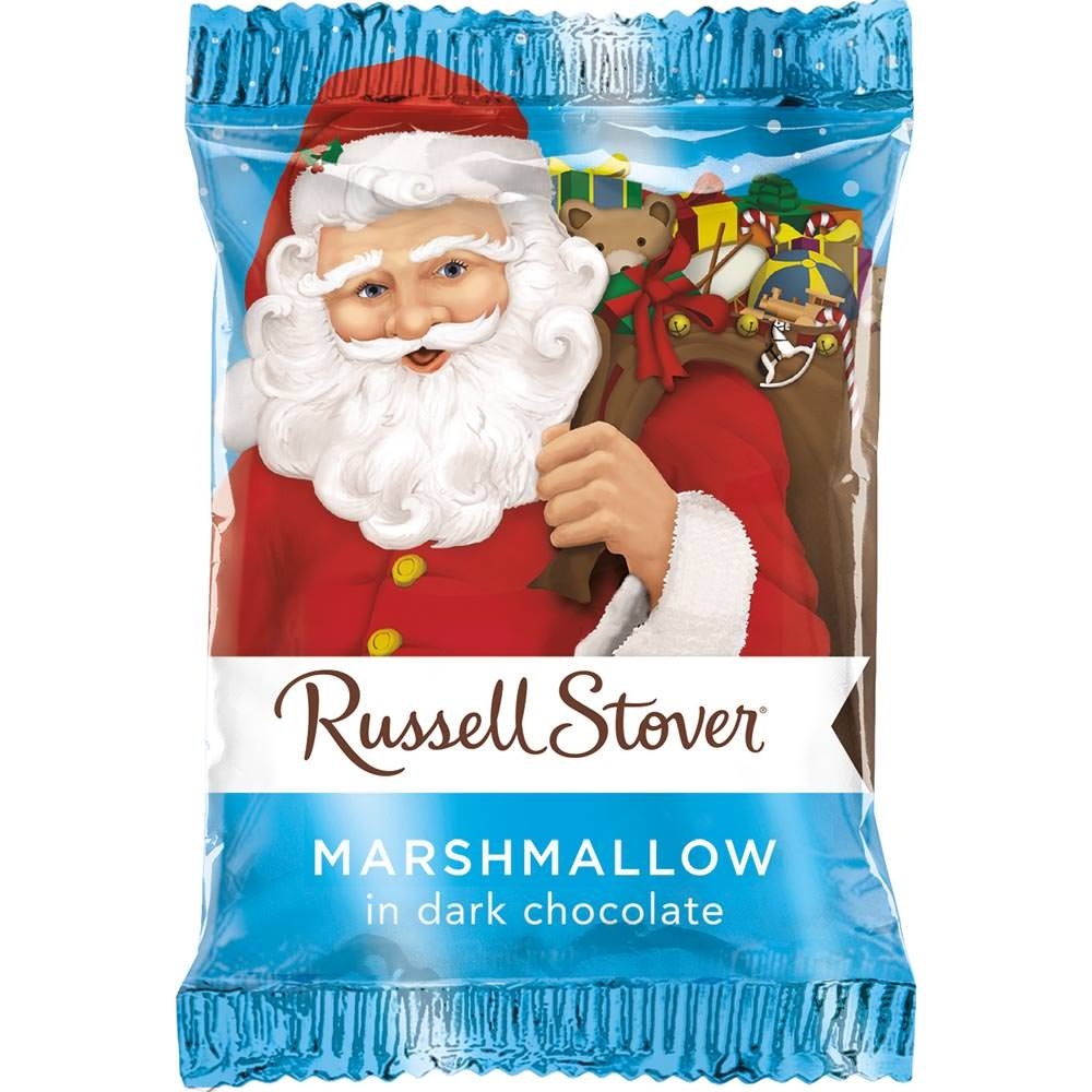 slide 1 of 1, Russell Stover Marshmallow Dark, 1 oz