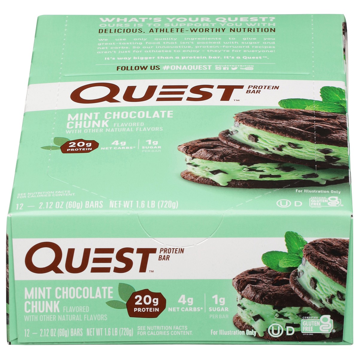 slide 1 of 10, Quest Protein Bar, 12 ct